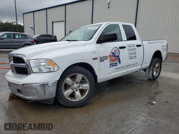 2020 Ram 1500 Classic Tradesman with VIN 1C6RR6FT8LS120923, listed as a Copart auction lot 84403894 with 151,630 mi miles and Salvage Title. Bid and sale history available at carsss.com. Image 1.