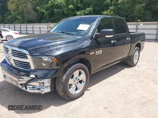 2018 Ram 1500 Big Horn with VIN 1C6RR7LT3JS349016, listed as a IAAI auction lot 39757175 with 91,710 mi miles. Bid and sale history available at carsss.com. Image 17.