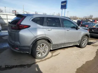 2021 Honda CR-V EX-L with VIN 2HKRW2H83MH664510, listed as a Copart auction lot 46502225 with 117,917 mi miles and Salvage Title. Bid and sale history available at carsss.com. Image 3.