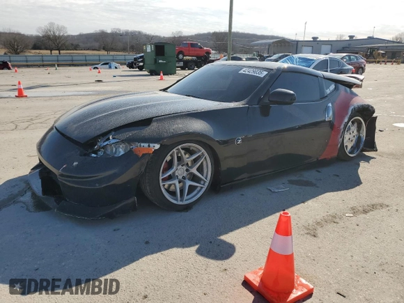 2015 Nissan 370Z Sport with VIN JN1AZ4EH9FM443851, listed as a Copart auction lot 42429035 with 116,411 mi miles and Clean Title. Bid and sale history available at carsss.com. Image 1.