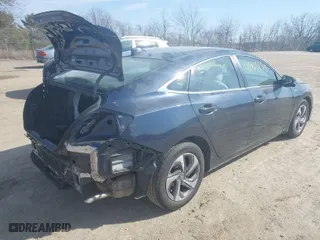 2019 Honda Insight EX with VIN 19XZE4F51KE022571, listed as a IAAI auction lot 41813138 with 99,711 mi miles. Bid and sale history available at carsss.com. Image 4.
