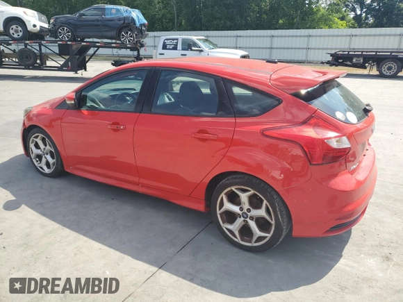 2014 Ford Focus ST with VIN 1FADP3L91EL105683, listed as a Copart auction lot 55444145 with 128,586 mi miles and Clean Title. Bid and sale history available at carsss.com. Image 2.