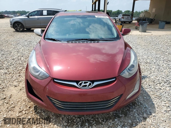2014 Hyundai Elantra SE with VIN 5NPDH4AE4EH481375, listed as a Copart auction lot 58931095 with 187,303 mi miles and Salvage title. Bid and sale history available at DreamBid. Image 5.