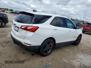 2020 Chevrolet Equinox LT with VIN 2GNAXLEX4L6105750, listed as a Copart auction lot 46660935 with 55,847 mi miles and Non Repairable. Bid and sale history available at carsss.com. Image 3.