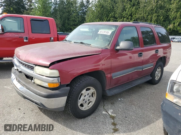 2004 Chevrolet Tahoe LS with VIN 1GNEC13V04R132890, listed as a Copart auction lot 56128195 with 174,907 mi miles and Clean title. Bid and sale history available at DreamBid. Image 1.