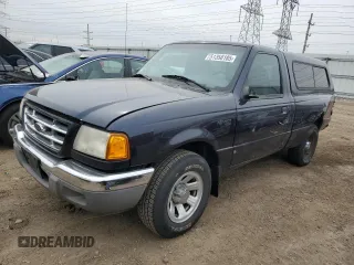 2001 Ford Ranger XL with VIN 1FTYR10C51PA40611, listed as a Copart auction lot 51358185 with 120,286 mi miles and Salvage Title. Bid and sale history available at carsss.com. Image 1.