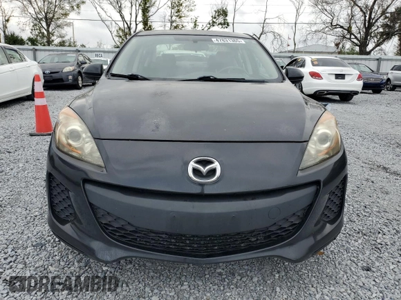 2012 Mazda 3 i Touring with VIN JM1BL1V70C1657147, listed as a Copart auction lot 47831365 with 174,651 mi miles and Salvage Title. Bid and sale history available at DreamBid. Image 5.