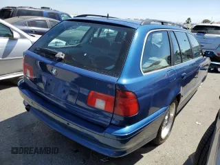 2001 BMW 5 Series 525iAT with VIN WBADS43471GD84658, listed as a Copart auction lot 63564264 with 171,423 mi miles and Salvage Title. Bid and sale history available at carsss.com. Image 3.