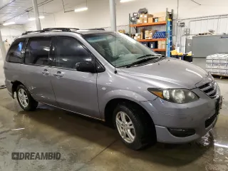 2004 Mazda MPV LX with VIN JM3LW28A440515066, listed as a Copart auction lot 61670365 with 106,995 mi miles and Clean title. Bid and sale history available at DreamBid. Image 4.