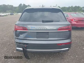 2023 Audi Q5 S line Premium Plus with VIN WA1EAAFY8P2008054, listed as a IAAI auction lot 42678217 with 20,363 mi miles and . Bid and sale history available at DreamBid. Image 16.