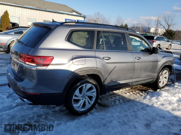 2022 Volkswagen Atlas SE with VIN 1V2WR2CA8NC543441, listed as a Copart auction lot 87537335 with 64,933 mi miles and Non repairable. Bid and sale history available at DreamBid. Image 3.