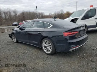 2021 Audi A5 Sportback Premium with VIN WAUABCF51MA062975, listed as a Copart auction lot 45342854 with 43,582 mi miles. Bid and sale history available at carsss.com. Image 2.