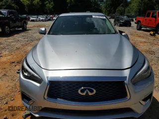 2020 Infiniti Q50 Luxe with VIN JN1EV7AP2LM206478, listed as a Copart auction lot 52790755 with 93,569 mi miles and Salvage title. Bid and sale history available at DreamBid. Image 5.