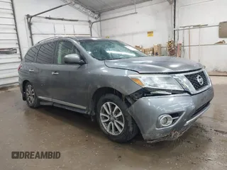 2015 Nissan Pathfinder SL with VIN 5N1AR2MM3FC642198, listed as a IAAI auction lot 42462300 with 191,328 mi miles and . Bid and sale history available at DreamBid. Image 1.