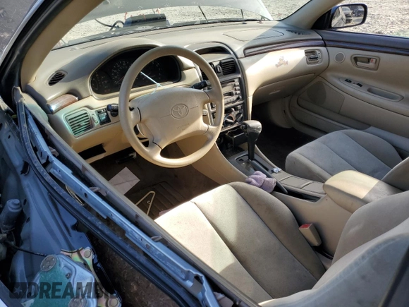 1999 Toyota Solara SE with VIN 2T1CG22P1XC195671, listed as a Copart auction lot 80575724 with 185,634 mi miles and Salvage Title. Bid and sale history available at DreamBid. Image 8.