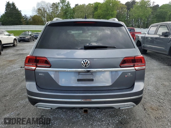2018 Volkswagen Atlas SEL Premium z VIN 1V2NR2CA0JC537445, wystawiony jako Copart lot #52964215 z przebiegiem 167 988 mil mil oraz Szkoda całkowita • Salvage title. Historia ofert i sprzedaży dostępna na DreamBid. Obrazek 6.