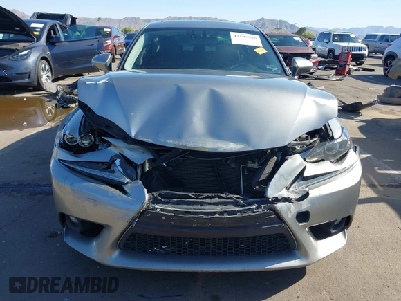 2015 Lexus IS 250 with VIN JTHCF1D23F5021139, listed as a IAAI auction lot 42105880 with 141,580 mi miles and . Bid and sale history available at DreamBid. Image 6.
