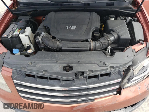 2009 Kia Borrego EX with VIN KNDJH741995016934, listed as a Copart auction lot 50734285 with 190,800 mi miles and Salvage Title. Bid and sale history available at DreamBid. Image 13.