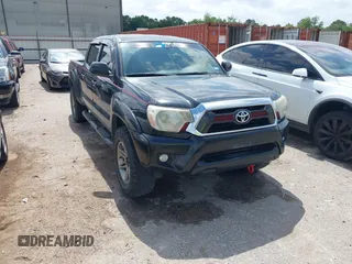 2013 Toyota Tacoma PreRunner with VIN 5TFKU4HN4DX004196, listed as a IAAI auction lot 42294389 with 314,474 mi miles and . Bid and sale history available at DreamBid. Image 1.