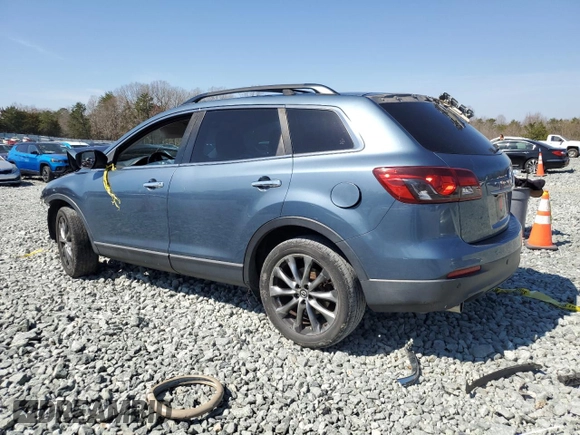 2015 Mazda CX-9 Grand Touring with VIN JM3TB2DA1F0469734, listed as a Copart auction lot 48728895 with 0 mi miles and Salvage Title. Bid and sale history available at carsss.com. Image 2.