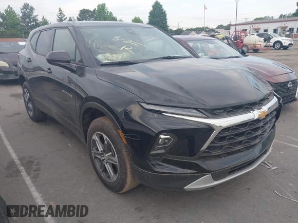 2025 Chevrolet Blazer LT with VIN 3GNKBHR43SS184196, listed as a IAAI auction lot 42223399 with 3,656 mi miles and . Bid and sale history available at DreamBid. Image 1.