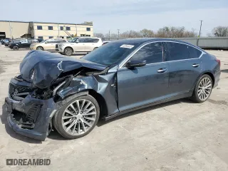 2020 Cadillac CT5 Premium Luxury with VIN 1G6DN5RK4L0118905, listed as a Copart auction lot 48889445 with 72,376 mi miles and Salvage Title. Bid and sale history available at carsss.com. Image 1.