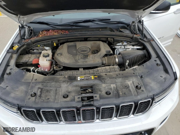 2023 Jeep Grand Cherokee L Overland with VIN 1C4RJKDG3P8738216, listed as a Copart auction lot 45659135 with 43,340 mi miles and Salvage Title. Bid and sale history available at carsss.com. Image 12.