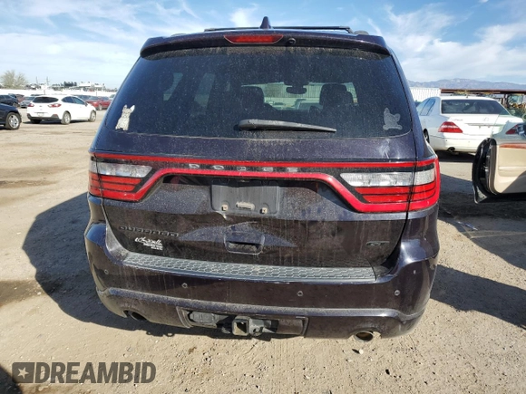 2018 Dodge Durango GT z VIN 1C4RDHDG1JC290279, wystawiony jako Copart lot #44487835 z przebiegiem 156 839 mil mil oraz Szkoda całkowita • Salvage title. Historia ofert i sprzedaży dostępna na DreamBid. Obrazek 6.