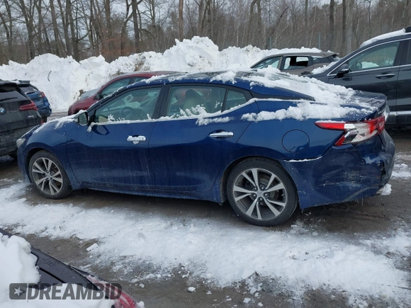 2017 Nissan Maxima SV with VIN 1N4AA6AP8HC365932, listed as a IAAI auction lot 41536444 with 106,607 mi miles. Bid and sale history available at carsss.com. Image 13.