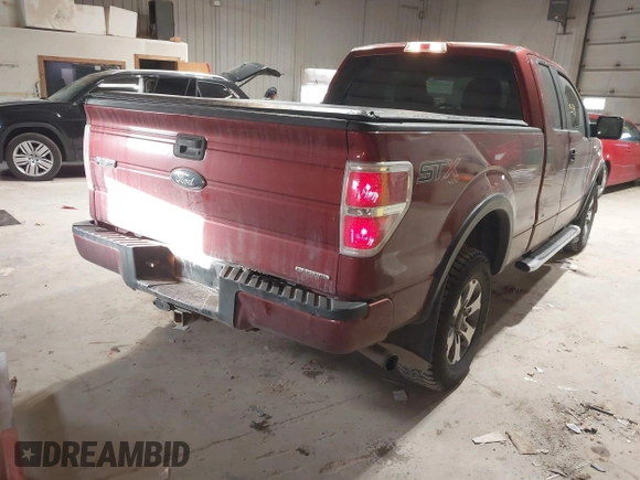2014 Ford F-150 XL with VIN 1FTFX1EF1EKF24715, listed as a IAAI auction lot 41520559 with 183,650 mi miles. Bid and sale history available at carsss.com. Image 4.