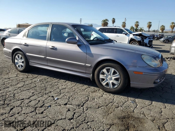2005 Hyundai Sonata GL with VIN KMHWF25S95A155187, listed as a Copart auction lot 46887255 with 138,694 mi miles and Clean Title. Bid and sale history available at carsss.com. Image 4.