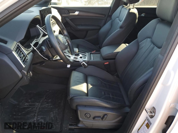 2021 Audi Q5 Sportback Premium Plus with VIN WA15AAFY8M2083428, listed as a Copart auction lot 74884974 with 39,937 mi miles and Non repairable. Bid and sale history available at DreamBid. Image 7.