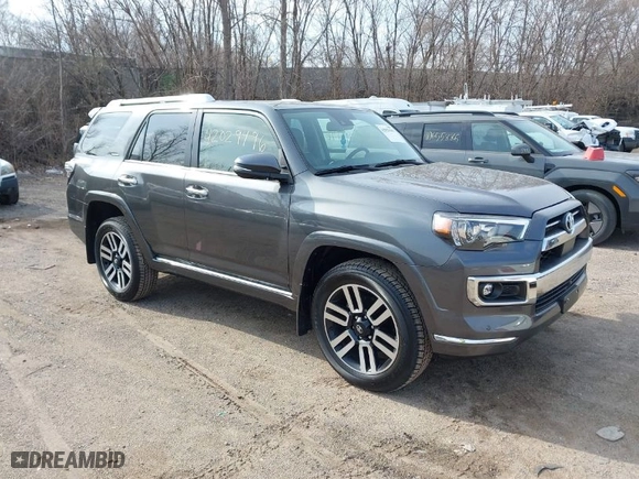 2023 Toyota 4Runner Limited with VIN JTEKU5JR1P6150998, listed as a IAAI auction lot 42029496 with 2,183 mi miles. Bid and sale history available at carsss.com. Image 1.
