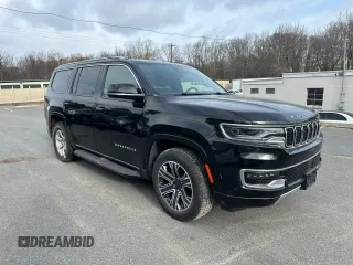 2024 Jeep Wagoneer Series II Carbide with VIN 1C4SJVBP1RS139245, listed as a Copart auction lot 87844025 with 13,921 mi miles and Salvage Title. Bid and sale history available at DreamBid. Image 4.