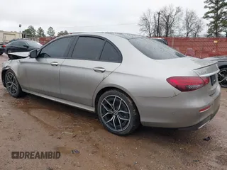 2021 Mercedes-Benz E-Class E 350 with VIN W1KZF8DB2MB002154, listed as a IAAI auction lot 41554279 with 52,375 mi miles. Bid and sale history available at carsss.com. Image 3.