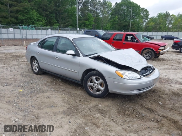 2003 Ford Taurus SE Standard with VIN 1FAHP53UX3G211556, listed as a IAAI auction lot 42208688 with 148,955 mi miles and . Bid and sale history available at DreamBid. Image 1.