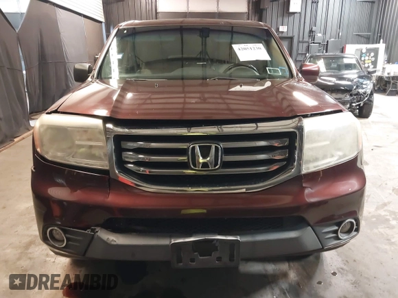 2012 Honda Pilot EX-L with VIN 5FNYF4H55CB018315, listed as a IAAI auction lot 42051230 with 121,702 mi miles and . Bid and sale history available at DreamBid. Image 12.