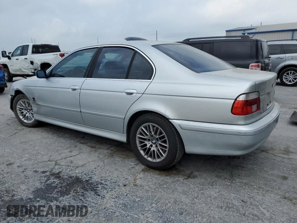 2002 BMW 5 Series 530i with VIN WBADT53482CE93352, listed as a Copart auction lot 51579024 with 149,521 mi miles and Salvage Title. Bid and sale history available at carsss.com. Image 2.