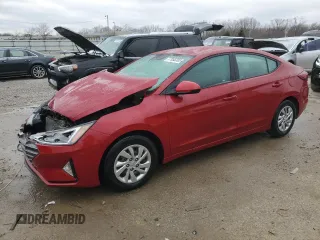 2020 Hyundai Elantra SE with VIN KMHD74LF3LU041851, listed as a Copart auction lot 47955305 with 44,637 mi miles and Non Repairable. Bid and sale history available at carsss.com. Image 1.