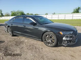 2021 Audi A8 z VIN WAU8DAF82MN007466, wystawiony jako Copart lot #52255715 z przebiegiem Nie podano mil oraz Szkoda całkowita • Salvage title. Historia ofert i sprzedaży dostępna na DreamBid. Obrazek 4.
