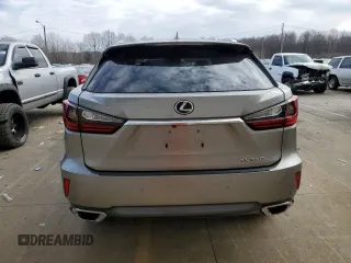2018 Lexus RX with VIN 2T2BZMCA6JC163135, listed as a Copart auction lot 44108895 with 91,186 mi miles and Salvage Title. Bid and sale history available at carsss.com. Image 6.