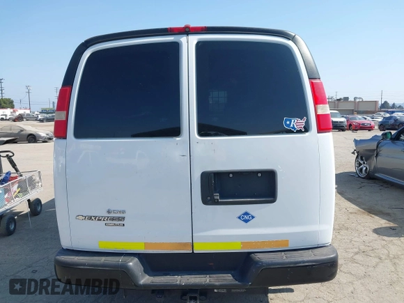 2013 Chevrolet Express Cargo with VIN 1GCWGFCB8D1902532, listed as a IAAI auction lot 42452764 with 95,113 mi miles and . Bid and sale history available at DreamBid. Image 16.