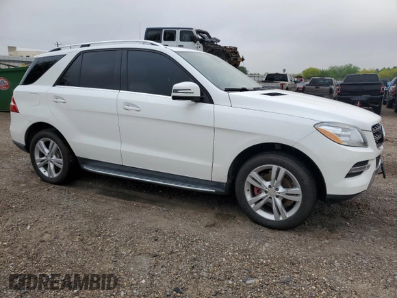 2015 Mercedes-Benz M ML 350 with VIN 4JGDA5JB7FA529231, listed as a Copart auction lot 51463655 with 91,206 mi miles and Salvage Title. Bid and sale history available at carsss.com. Image 4.