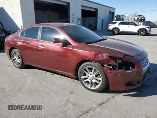 2012 Nissan Maxima 3.5 SV with VIN 1N4AA5APXCC825823, listed as a Copart auction lot 43469335 with 198,672 mi miles and Salvage Title. Bid and sale history available at carsss.com. Image 4.