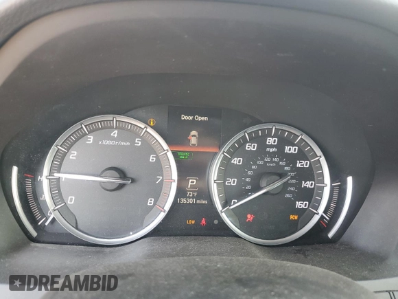 2014 Acura MDX Technology with VIN 5FRYD4H40EB047929, listed as a Copart auction lot 63595925 with 135,301 mi miles and Salvage title. Bid and sale history available at DreamBid. Image 9.