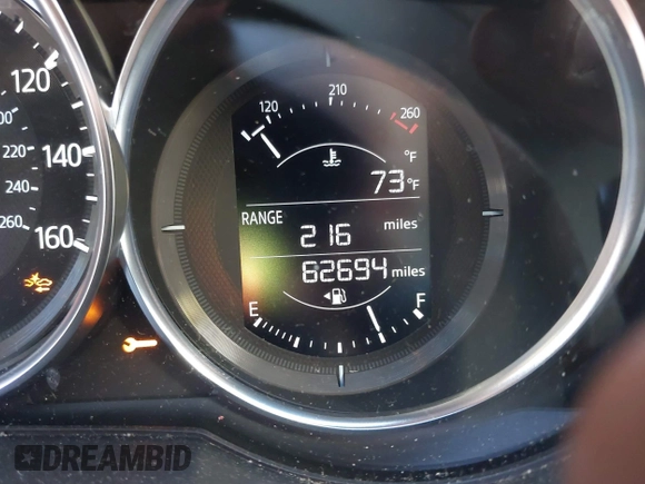 2017 Mazda CX-5 Touring with VIN JM3KFBCL5H0193919, listed as a IAAI auction lot 41751832 with 62,694 mi miles. Bid and sale history available at carsss.com. Image 15.