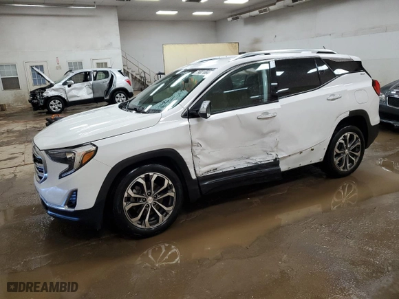 2019 GMC Terrain SLT with VIN 3GKALPEX5KL136323, listed as a Copart auction lot 79821864 with 73,240 mi miles and Salvage Title. Bid and sale history available at carsss.com. Image 1.