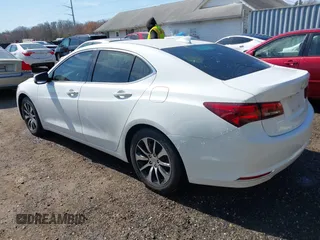 2017 Acura TLX with VIN 19UUB1F33HA005252, listed as a IAAI auction lot 41778669 with 68,722 mi miles. Bid and sale history available at carsss.com. Image 3.