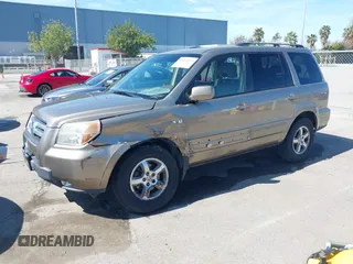 2008 Honda Pilot EX-L with VIN 5FNYF18758B012974, listed as a IAAI auction lot 41884153 with 112,165 mi miles and . Bid and sale history available at DreamBid. Image 17.