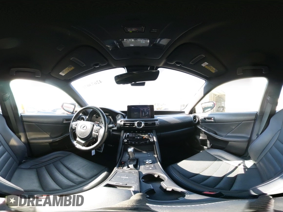 2021 Lexus IS 350 F Sport with VIN JTHGZ1B25M5039117, listed as a IAAI auction lot 42673077 with 52,855 mi miles and . Bid and sale history available at DreamBid. Image 18.